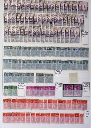 1849-1876, Lot de classiques de France, avec N°2 ST,