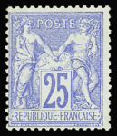N°68 25c outremer, neuf * quasi **, très frais, TB.