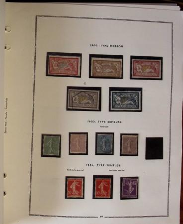 1849-1997 Belle collection de timbres neufs de France
