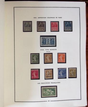 1849-1997 Belle collection de timbres neufs de France