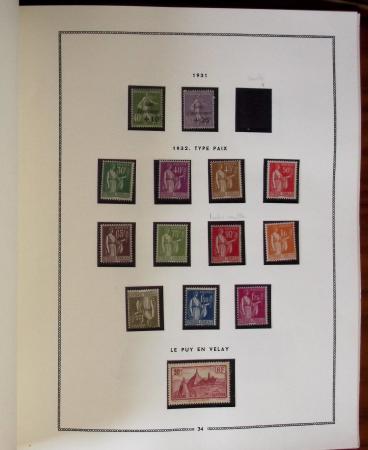 1849-1997 Belle collection de timbres neufs de France