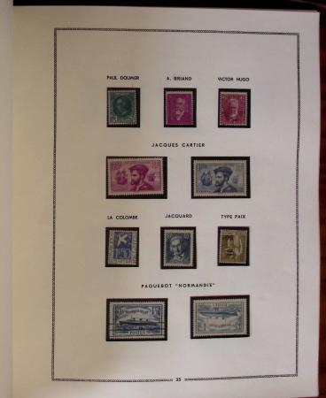 1849-1997 Belle collection de timbres neufs de France