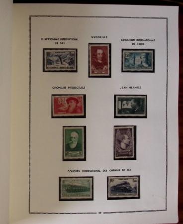 1849-1997 Belle collection de timbres neufs de France