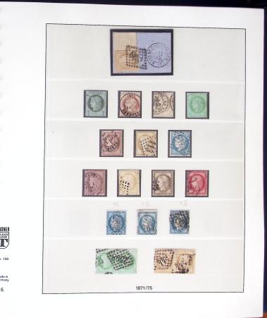 1849-1984, Collection de timbres de France en 6 albums