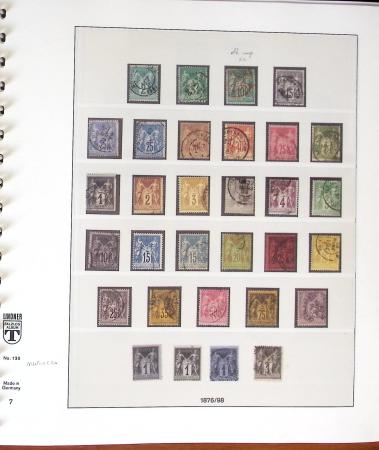 1849-1984, Collection de timbres de France en 6 albums