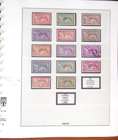 1849-1984, Collection de timbres de France en 6 albums