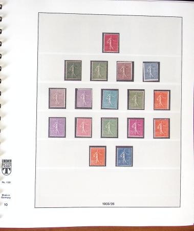 1849-1984, Collection de timbres de France en 6 albums