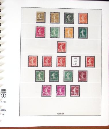 1849-1984, Collection de timbres de France en 6 albums