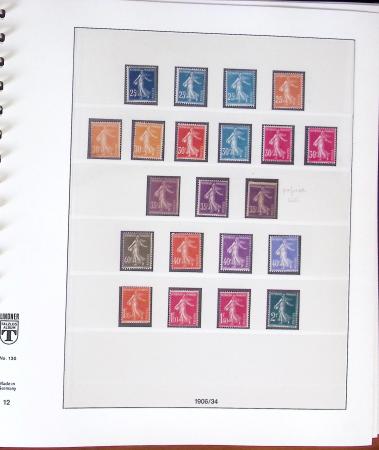 1849-1984, Collection de timbres de France en 6 albums
