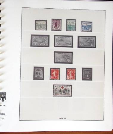 1849-1984, Collection de timbres de France en 6 albums