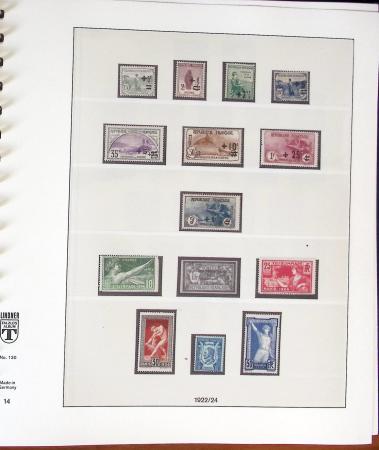1849-1984, Collection de timbres de France en 6 albums