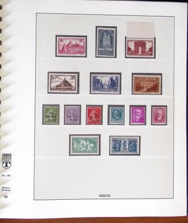 1849-1984, Collection de timbres de France en 6 albums