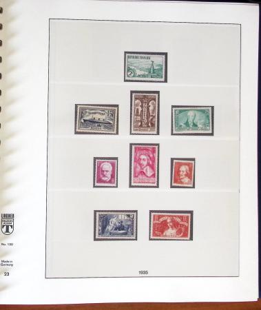 1849-1984, Collection de timbres de France en 6 albums