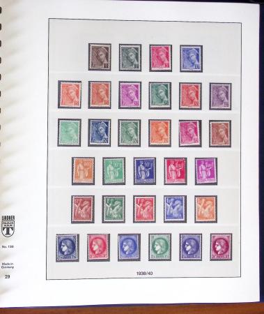 1849-1984, Collection de timbres de France en 6 albums