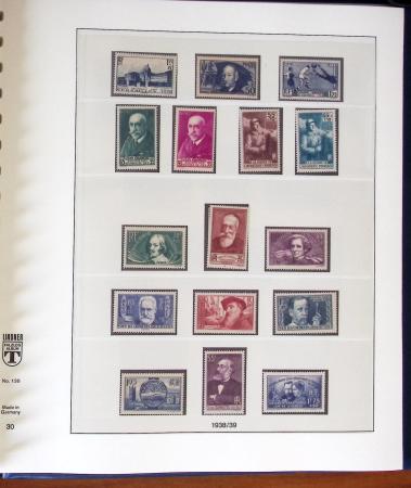 1849-1984, Collection de timbres de France en 6 albums