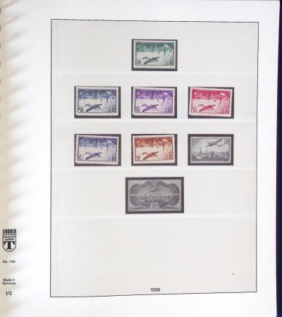 1849-1984, Collection de timbres de France en 6 albums