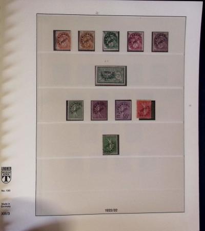 1849-1984, Collection de timbres de France en 6 albums