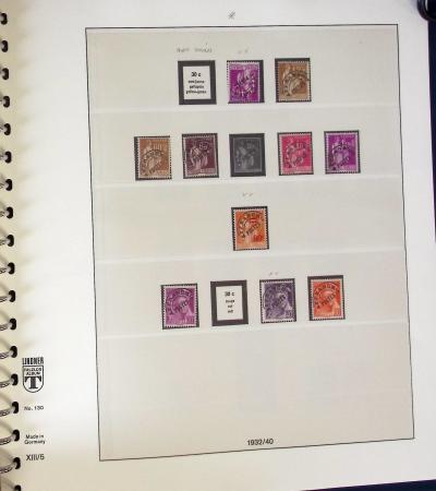 1849-1984, Collection de timbres de France en 6 albums