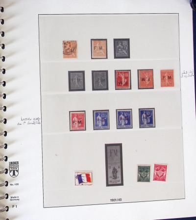 1849-1984, Collection de timbres de France en 6 albums