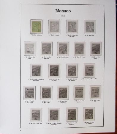 1925-2009, Collection de timbres neufs de MONACO, très