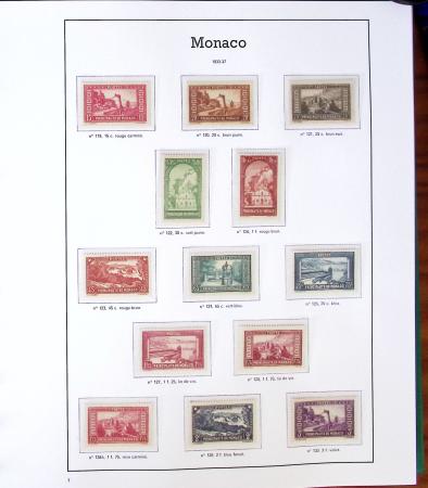 1925-2009, Collection de timbres neufs de MONACO, très