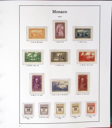 1925-2009, Collection de timbres neufs de MONACO, très
