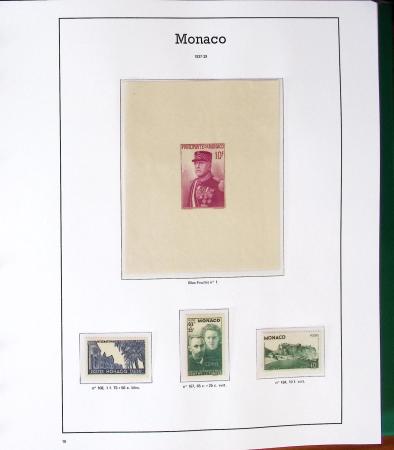 1925-2009, Collection de timbres neufs de MONACO, très