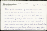 Entier carte postale du Stalag VIF avec figurine vert-gris (GUE J20) OBL dec 1943. TB