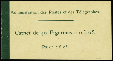 N°111-C1 5c vert prix 2F05, neuf **, TB
