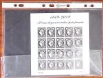 F5305 Feuillet de 20 timbres n°5305, 170 ans du 1er