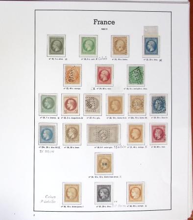 1849-1981, Collection de FRANCE en 5 albums, neuf à