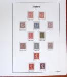 1849-1981, Collection de FRANCE en 5 albums, neuf à
