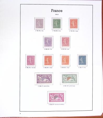 1849-1981, Collection de FRANCE en 5 albums, neuf à