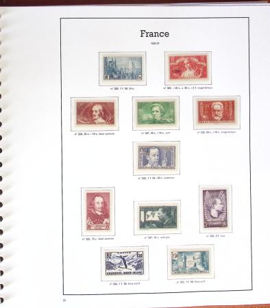 1849-1981, Collection de FRANCE en 5 albums, neuf à