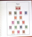 1849-1981, Collection de FRANCE en 5 albums, neuf à