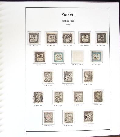 1849-1981, Collection de FRANCE en 5 albums, neuf à