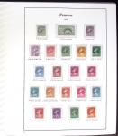 1849-1981, Collection de FRANCE en 5 albums, neuf à