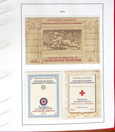 1849-1981, Collection de FRANCE en 5 albums, neuf à