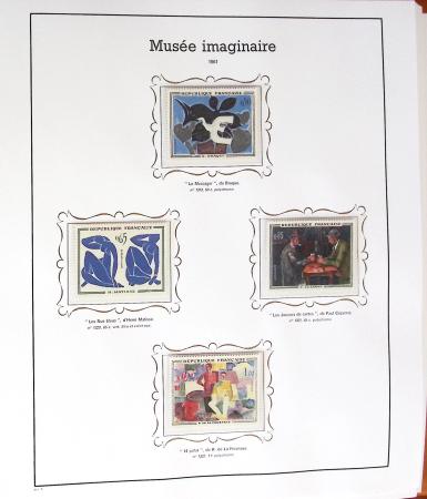 1960-2020, Collection en 11 albums dont blocs souvenirs,