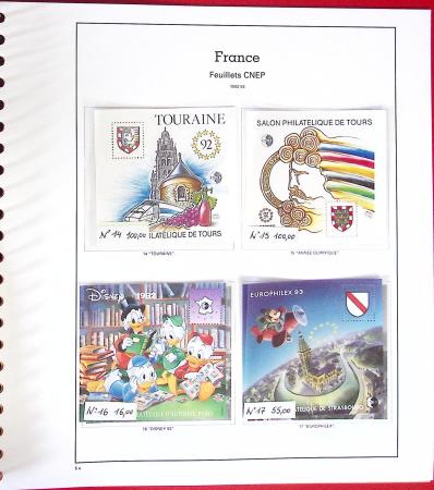 1960-2020, Collection en 11 albums dont blocs souvenirs,