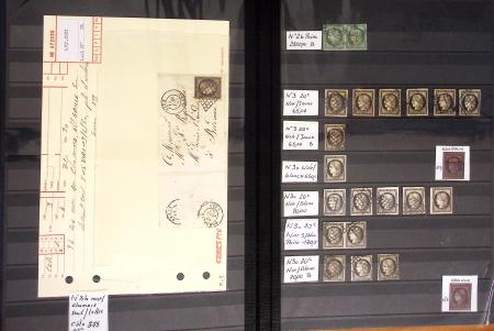 1849-1899, Stock de classique en 11 classeurs dont
