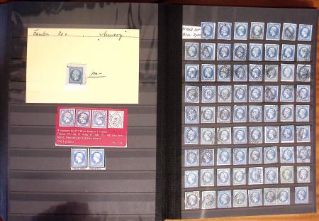 1849-1899, Stock de classique en 11 classeurs dont