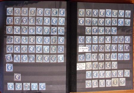 1849-1899, Stock de classique en 11 classeurs dont