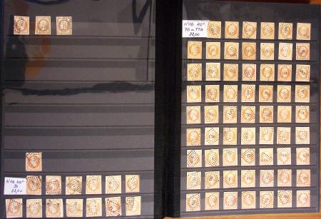 1849-1899, Stock de classique en 11 classeurs dont
