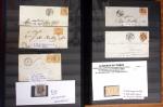 1849-1899, Stock de classique en 11 classeurs dont
