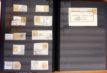 1849-1899, Stock de classique en 11 classeurs dont