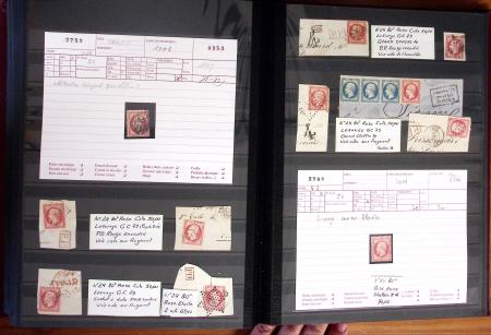 1849-1899, Stock de classique en 11 classeurs dont