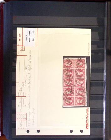 1849-1899, Stock de classique en 11 classeurs dont