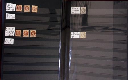 1849-1899, Stock de classique en 11 classeurs dont