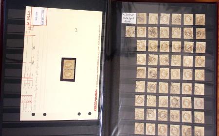 1849-1899, Stock de classique en 11 classeurs dont